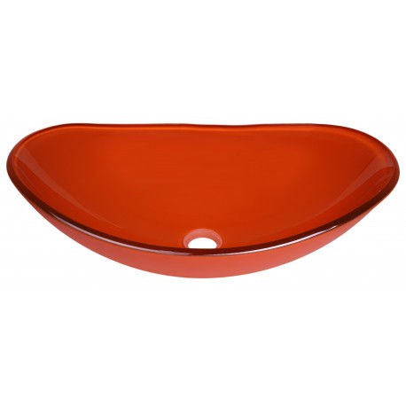 BACHA OVAL 50 X 37 X 16,5 / NARANJA