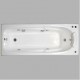 BAHAMAS 149x78 6 JET FABRICADO EN PVC BLANCO